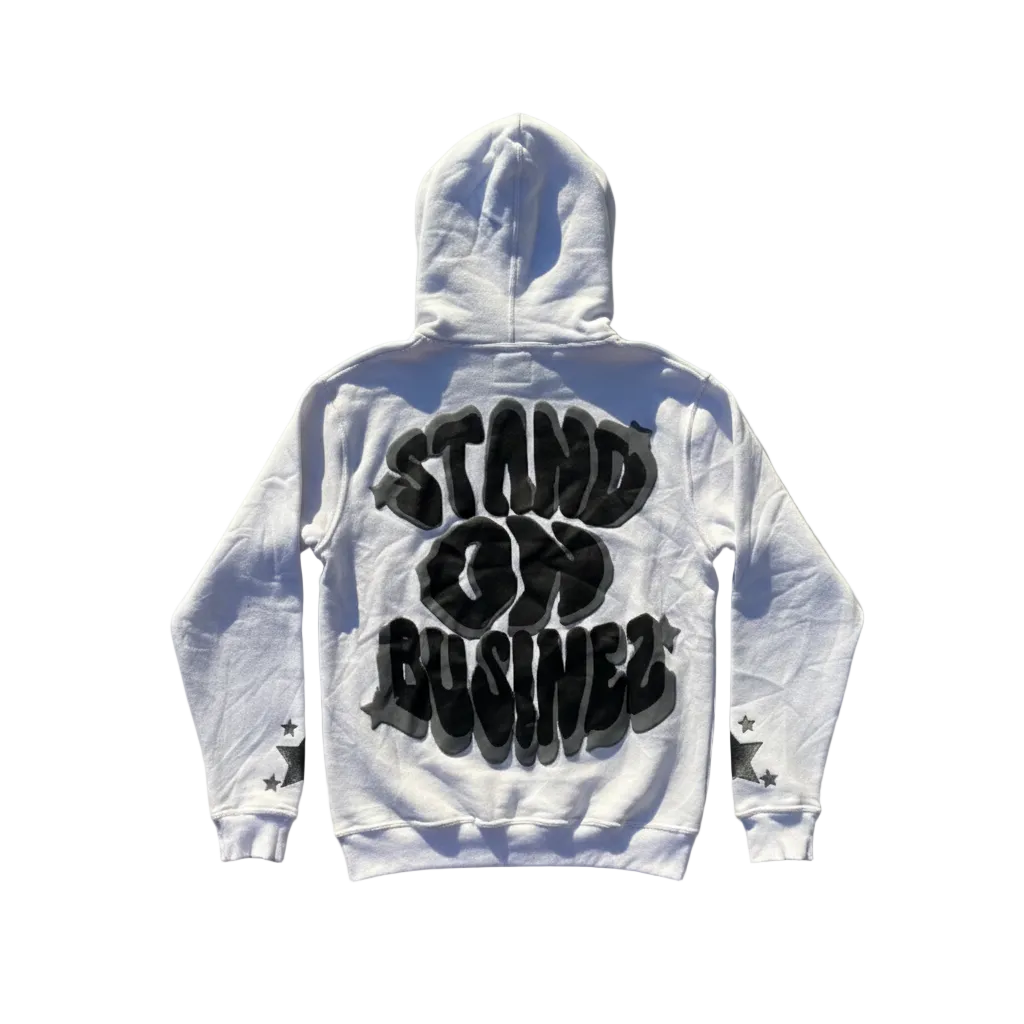 SOB HOODIE- WHITE