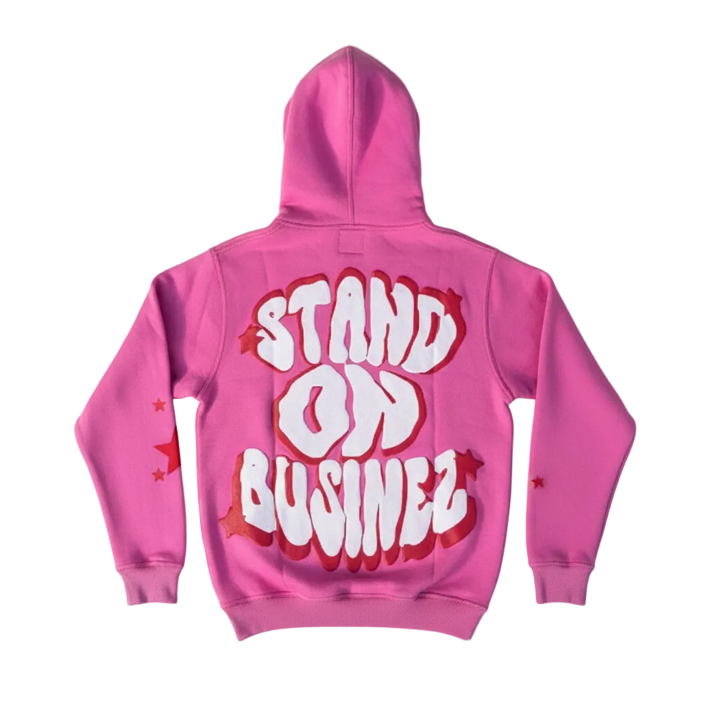 SOB HOODIE- DARK PINK