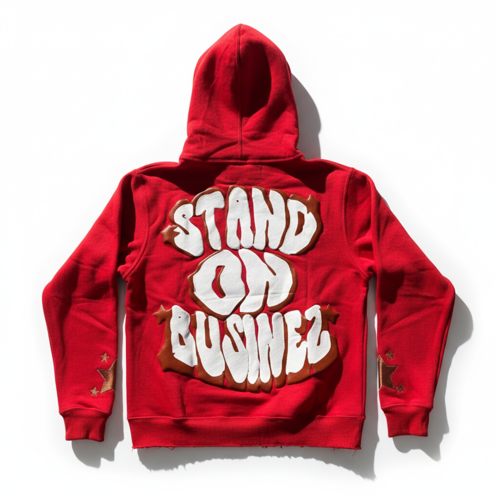 SOB HOODIE- RED