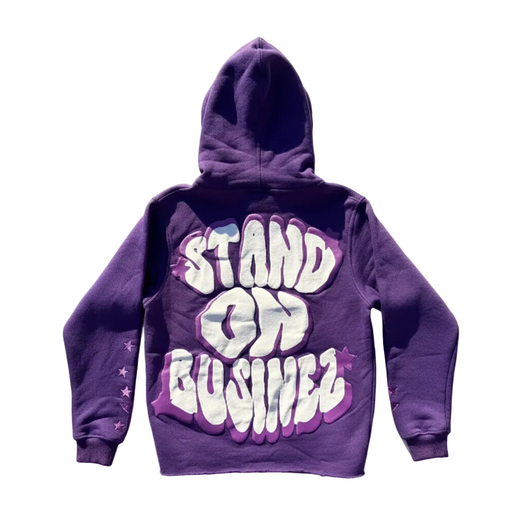 SOB HOODIE- PURPLE
