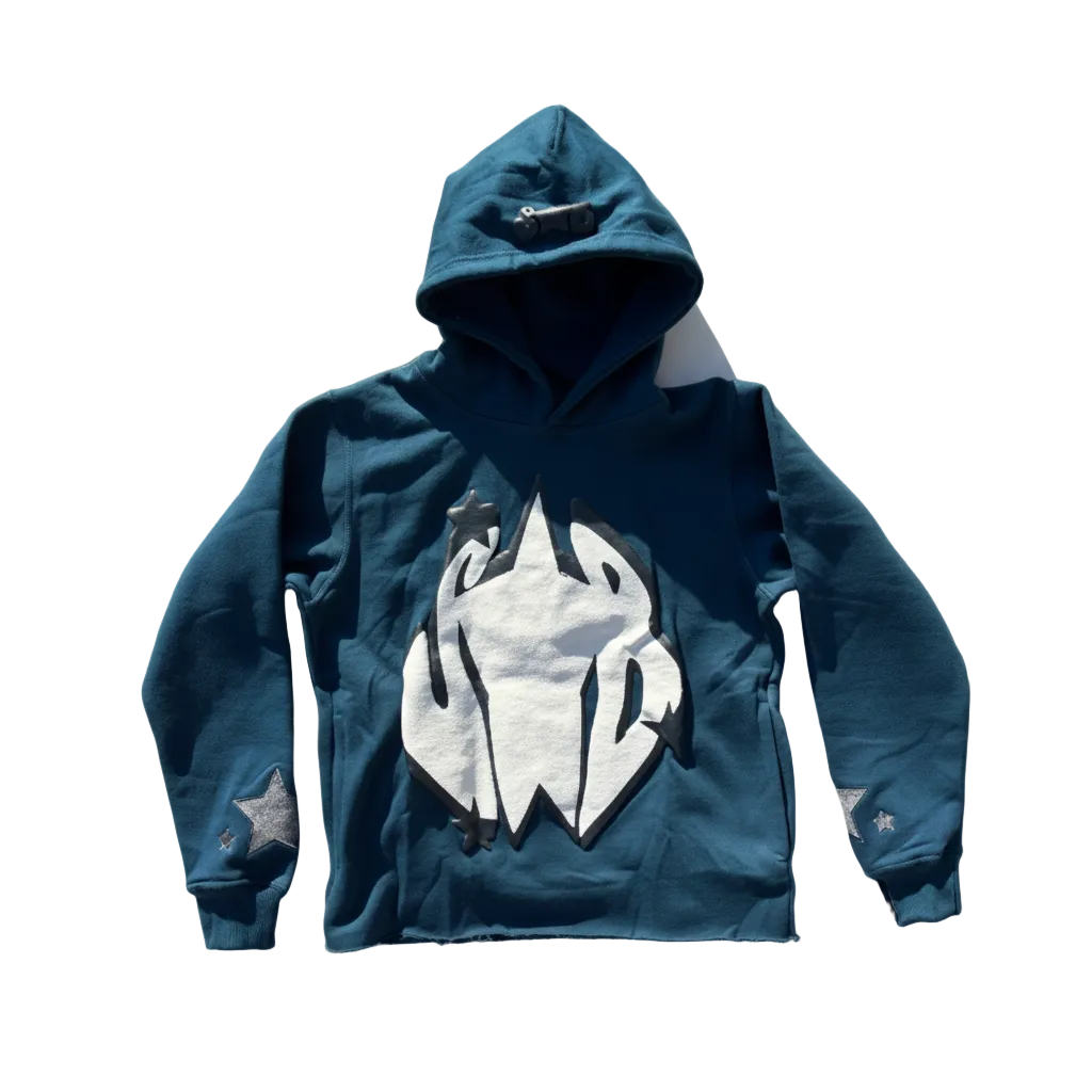 SOB HOODIE- NAVY BLUE