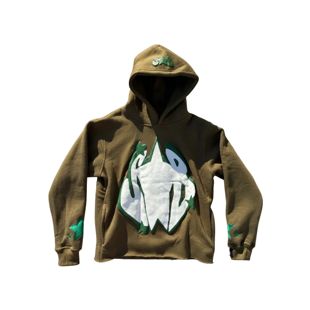 SOB HOODIE- OLIVE GREEN