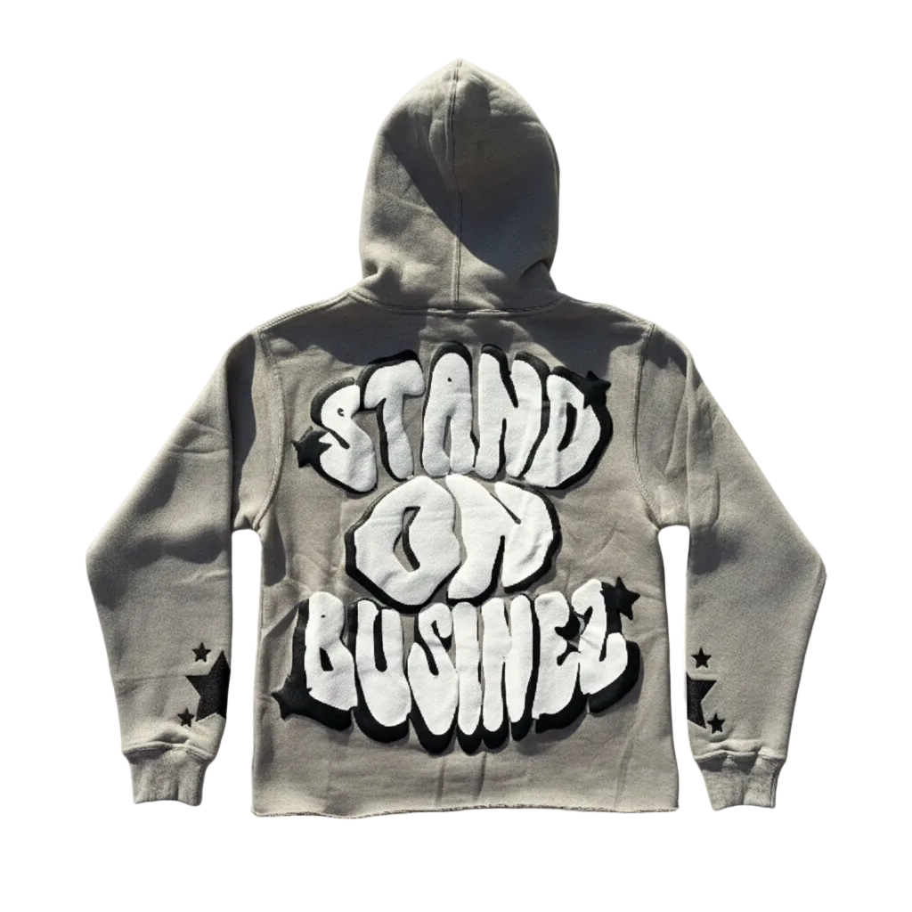 SOB HOODIE- GREY