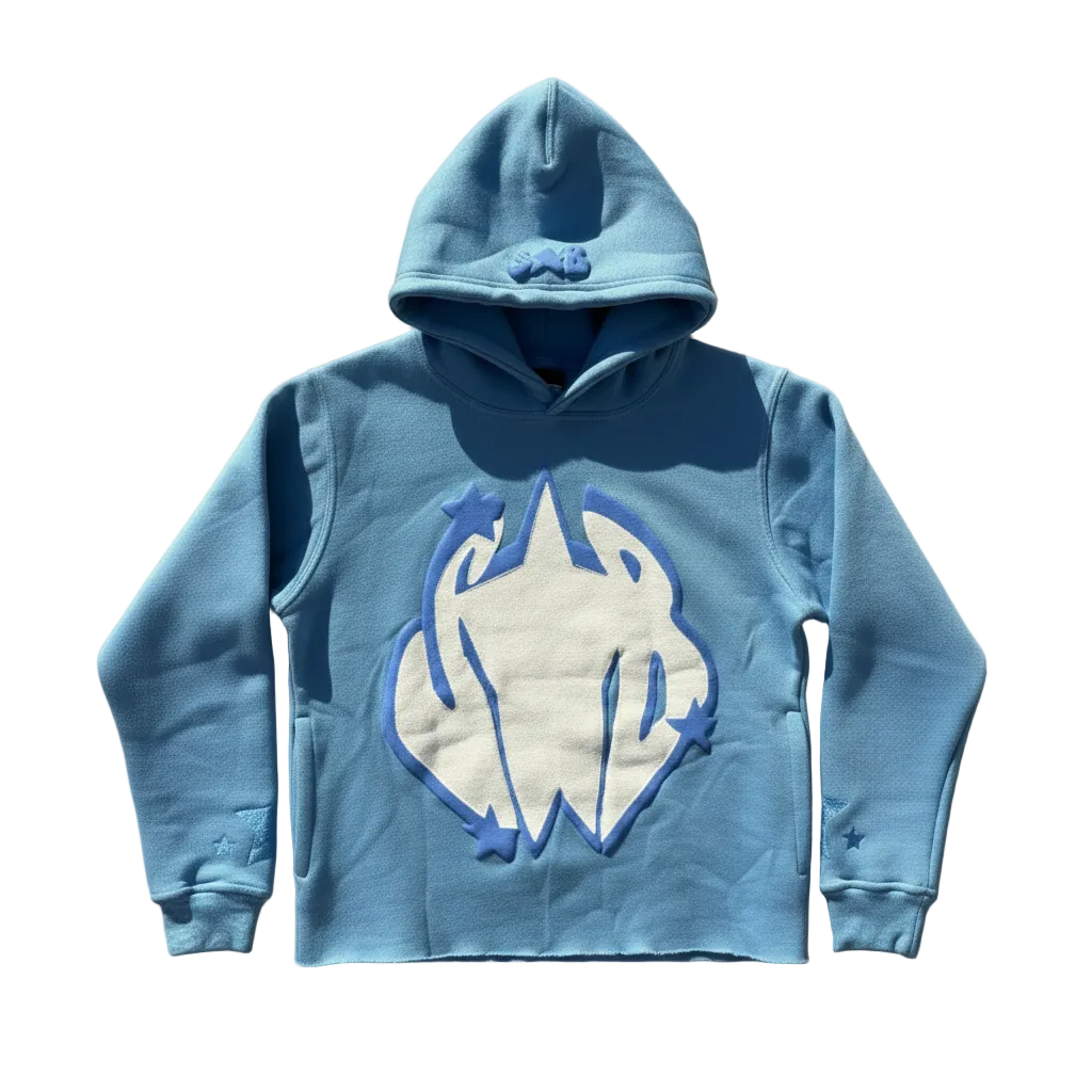 SOB HOODIE- LIGHT BLUE